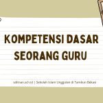 kompetensi dasar seorang guru