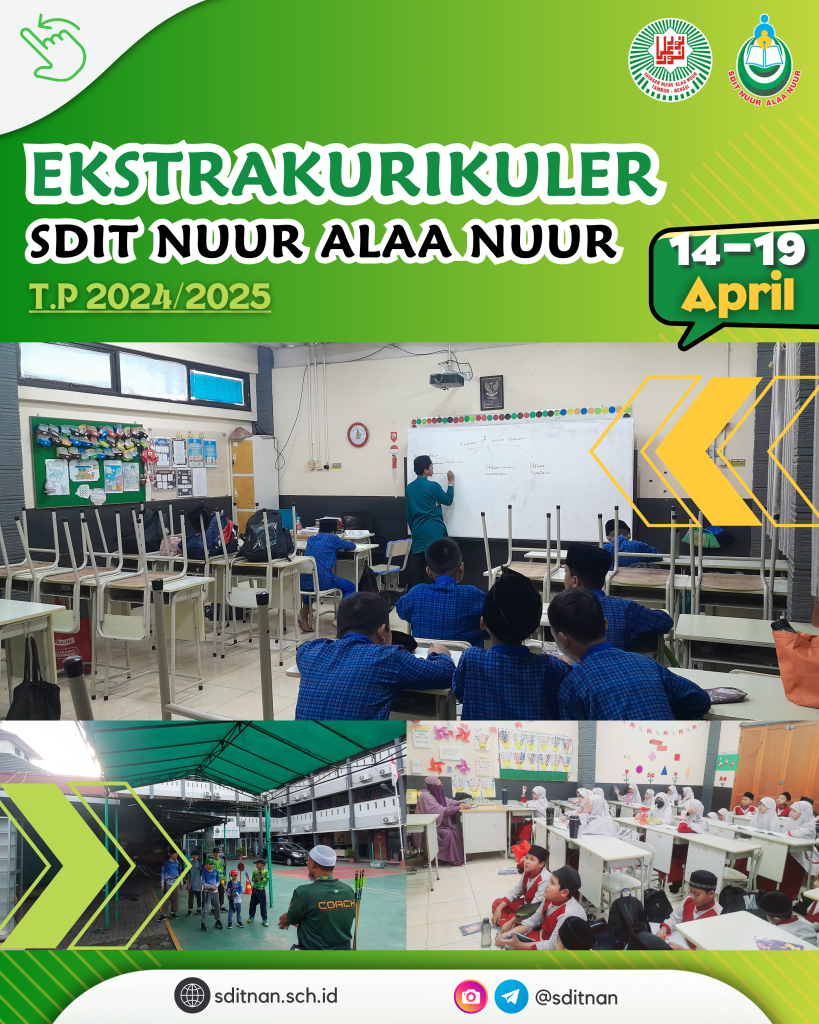 Dokumentasi Kegiatan Ekstrakurikuler Pekan Ke 3 Bulan April 2025