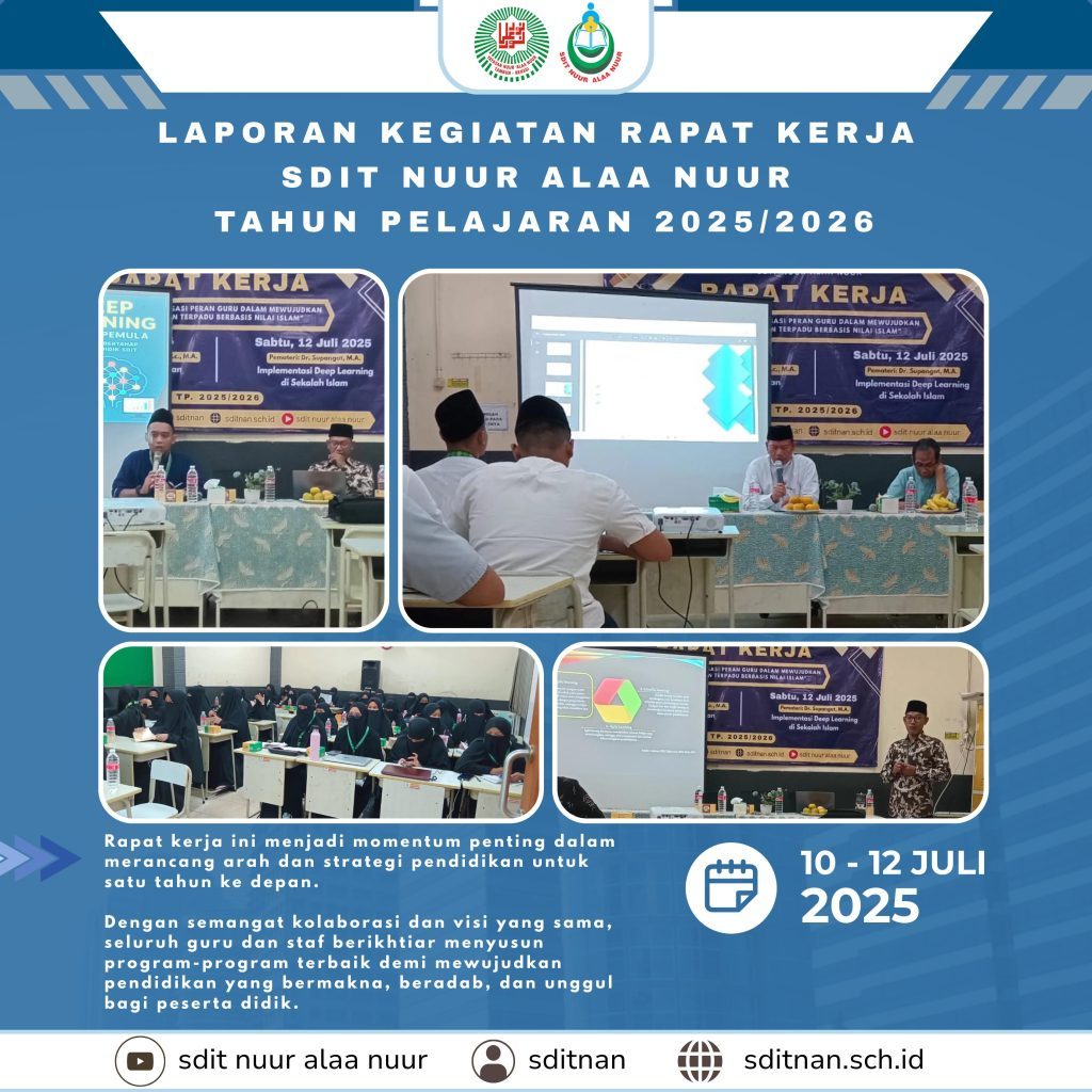 Rapat Kerja Guru dan Staf TP. 2025/2026